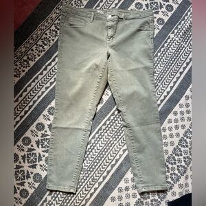 Green jean from mossimo(target brand) stretchy and super comfortable(jegging)